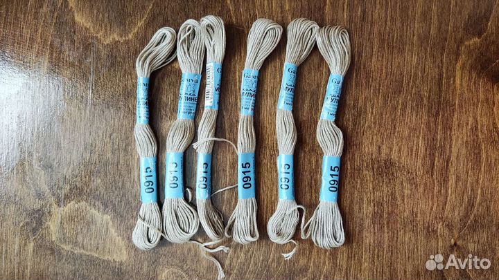 Мулине Гамма 0915 + начатый моток 0006