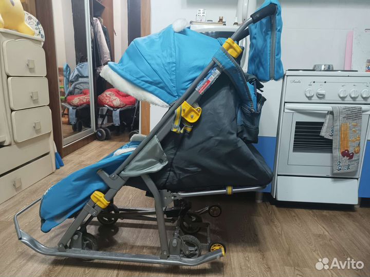 Санки на колëсах