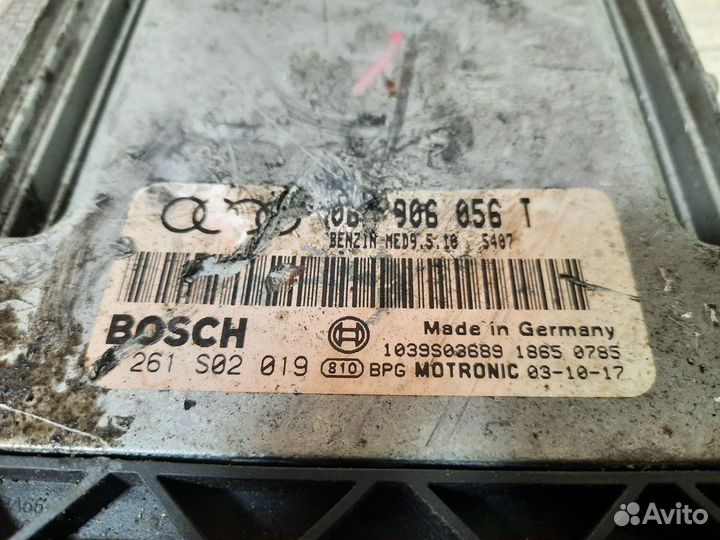 Блок управления двигателем AXW VW passat B6