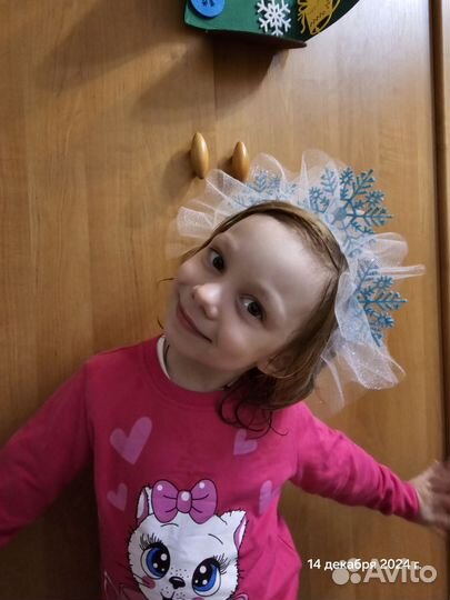 Ободок новогодний