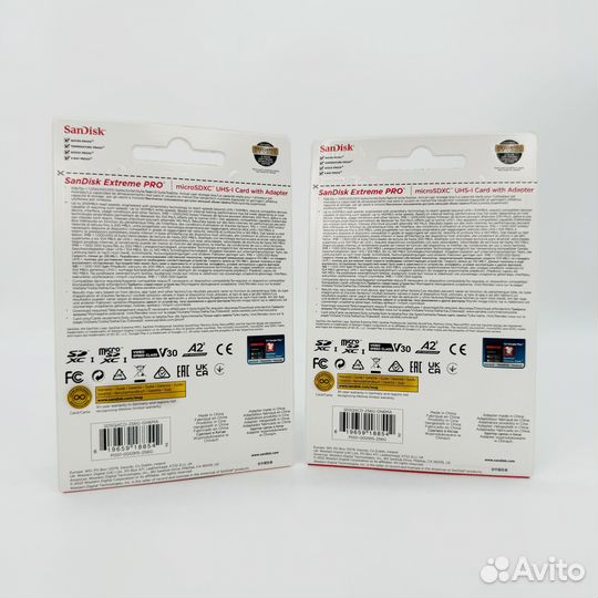 Карта памяти SanDisk MicroSD 256Gb 200mb/s V30 U3