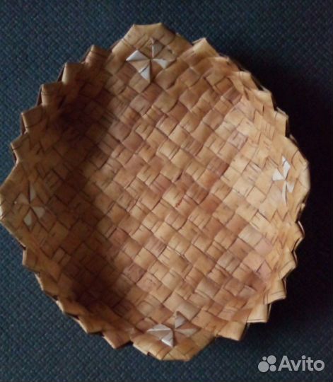 Береста сухарница фруктовница и тд