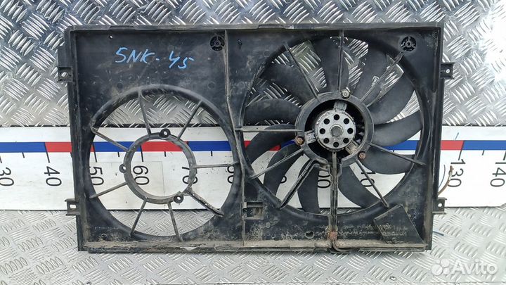 Вентилятор радиатора skoda octavia A5 2008