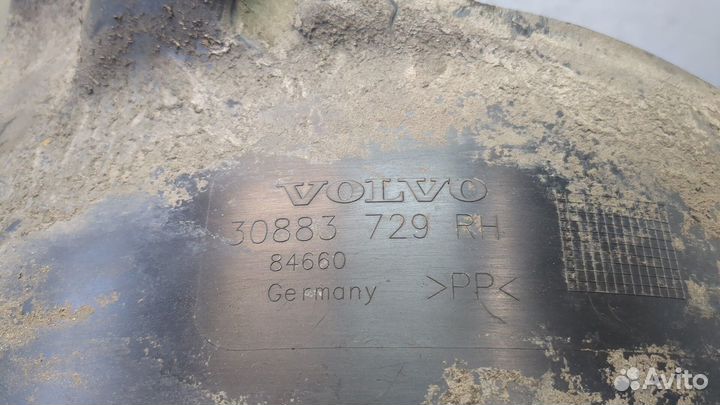 Защита арок (подкрылок) Volvo S40 / V40, 2001