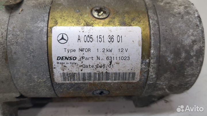 Стартер Mercedes SLK R170