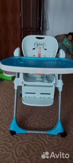 Стульчик для кормления chicco polly