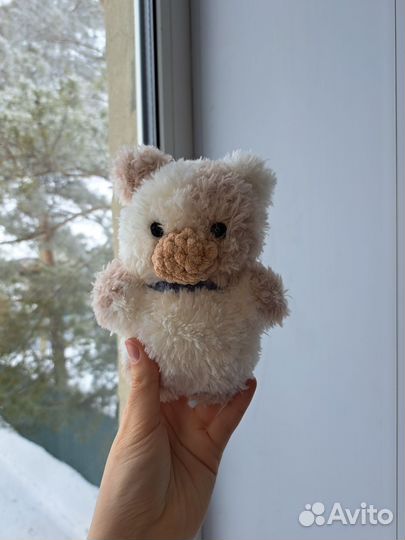 Плюшевая коровка