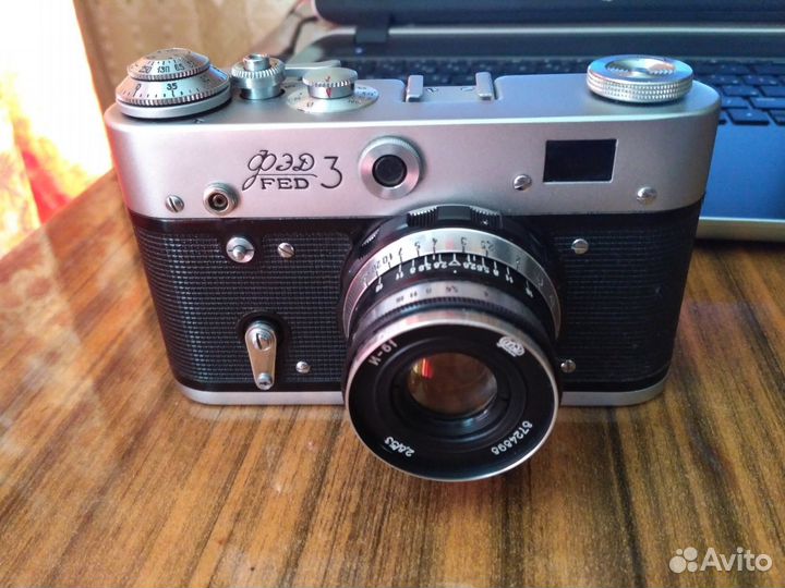 Фотоаппарат фэд 3 + экспонометр