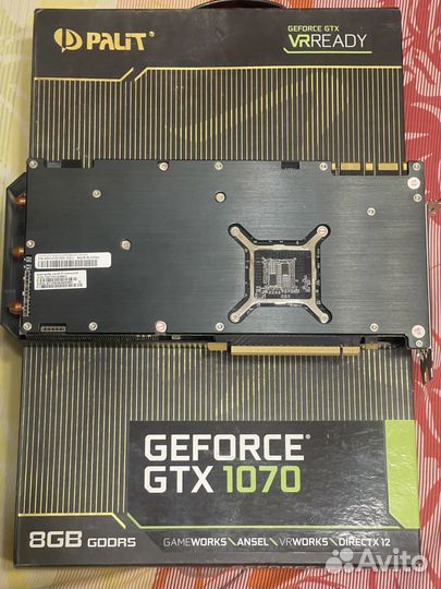 Gtx 1070 palit jetstream OC