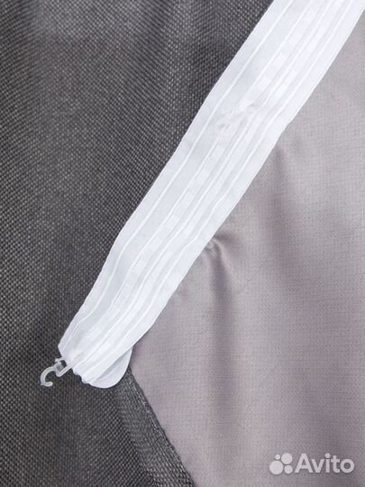 Комплект новых штор 3м(2*1,5м), выс.2,7м рогожка