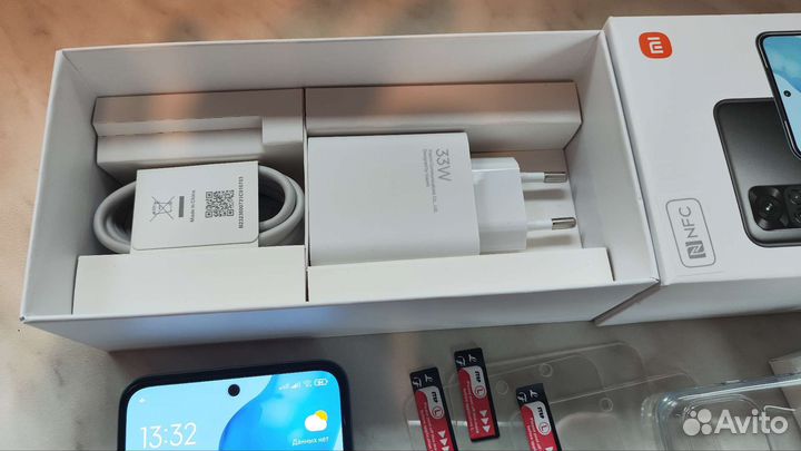 Xiaomi Redmi Note 11 NFC 4/64 гб, голубой