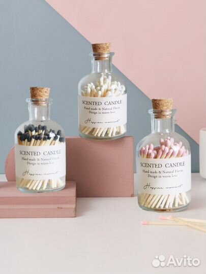 Спички в стеклянной бутылке