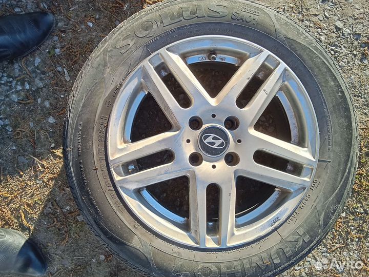 Колеса на hyundai solaris летние