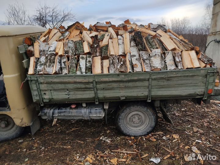 Продам дрова колотые, чурками