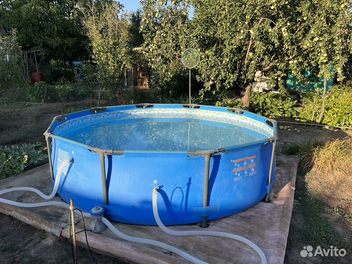 Каркасный бассейн бу