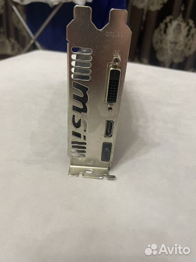 Видеокарта gtx 1050 ti msi