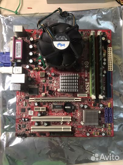 Комплект Intel Core 2 Duo E4500/945GCM7-F/4GB