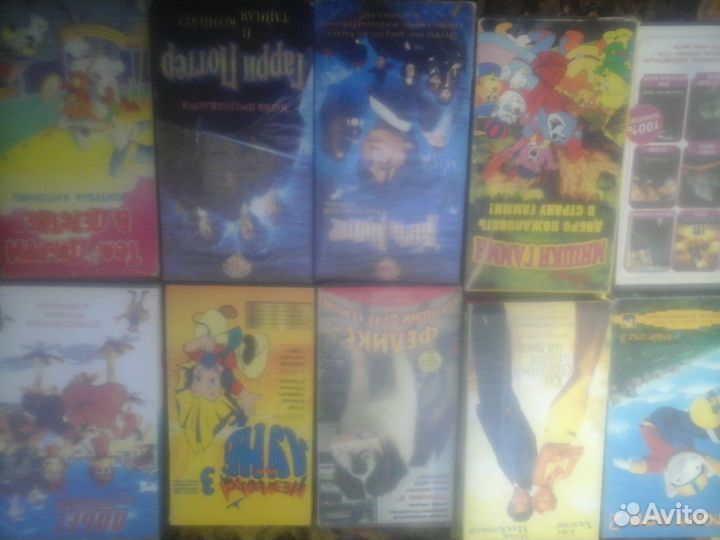 Видеокассеты, dvd, и музыка