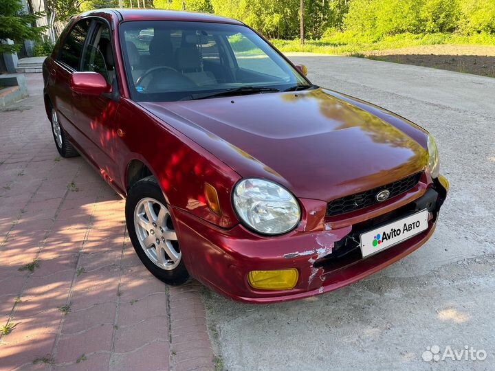 Subaru Impreza 1.5 AT, 2002, 282 000 км