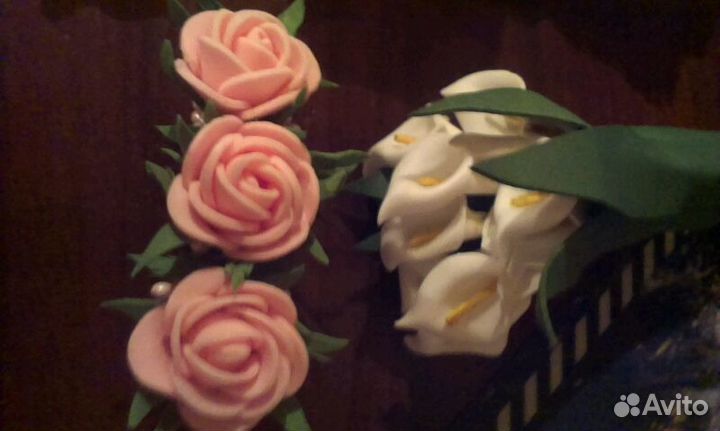 Резинка для волос одуванчики