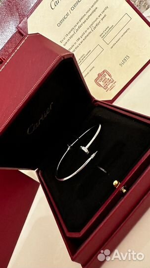 Браслет Cartier гвоздь серебро