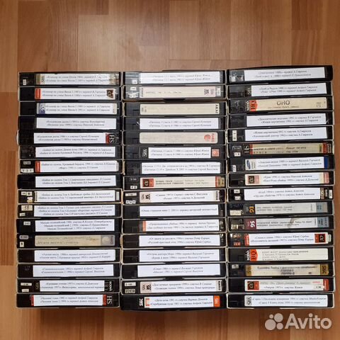 Видеокассеты Е180,195,240 с записью