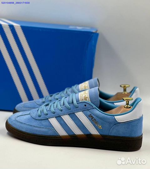 Кроссовки Adidas Spezial Blue (Арт.66843)
