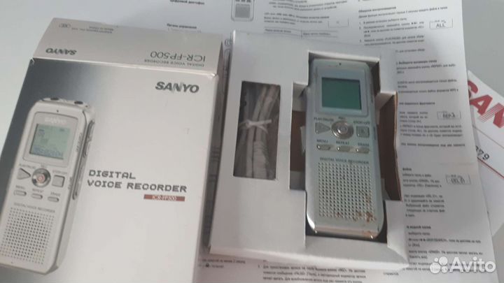 Диктофон цифровой Sanyo