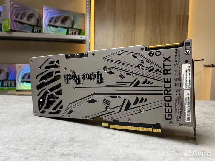 Видеокарта RTX 3090 24gb Palit Game Rock
