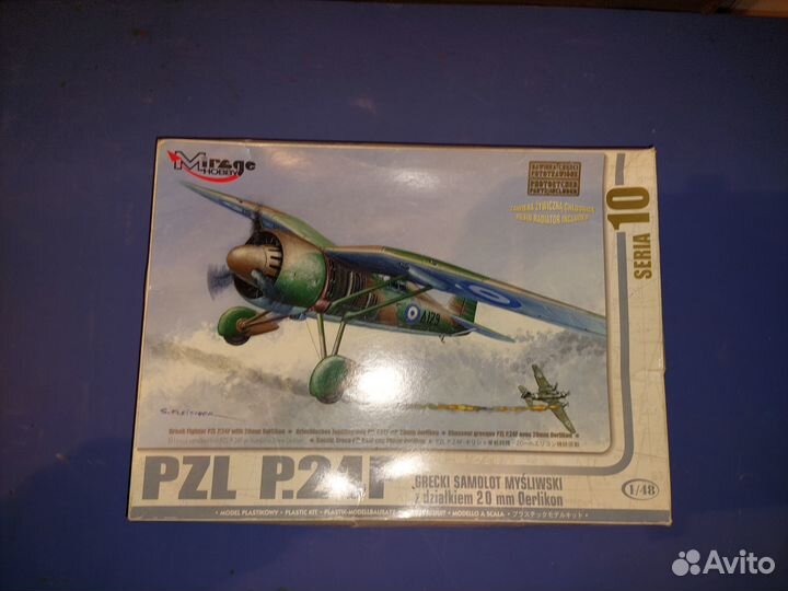 Mirage Hobby 1/48 48107 Самолёт PZL P.24F