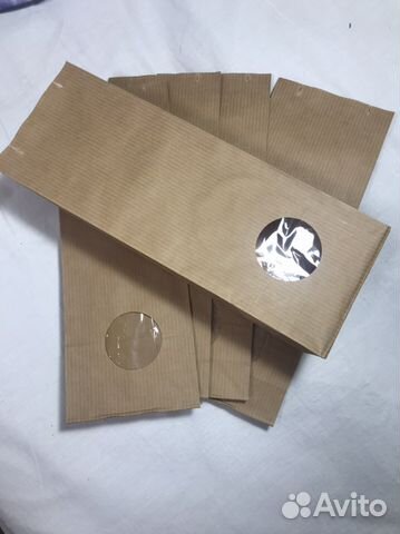 Пакеты бумажные крафт