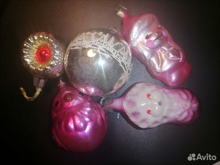 Елочные игрушки СССР