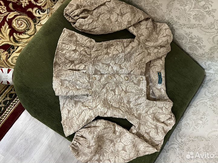 Блузка жаккард 44