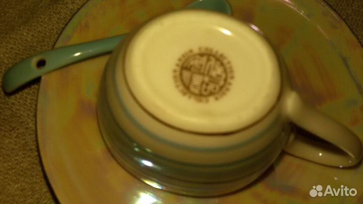 Овальные чашки и супница из гдр