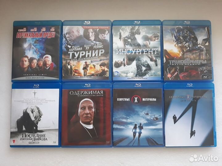 Blu-ray диски (зеркальные)