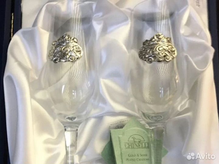 Chinelli бокалы для шампанского 2 шт