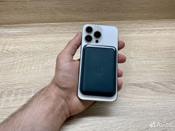 Apple MagSafe leather wallet (Lux качество)