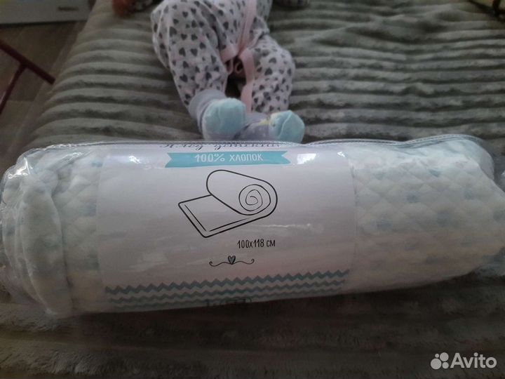 Плед одеяло детское новое