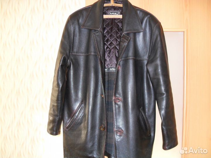 Куртка из натуральной кожи фирмы Dr Parma