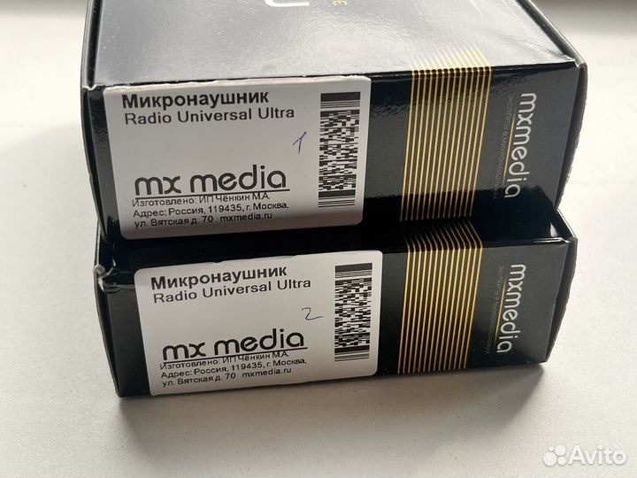 Рации микронаушник MX-Media