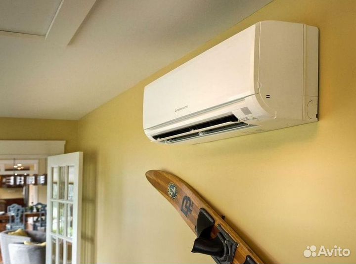 Сплит система с установкой
