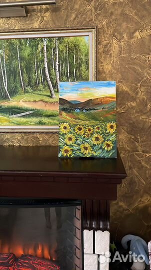 Картина маслом пейзаж