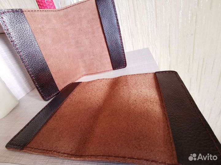 Обложка на паспорт из натуральной кожи