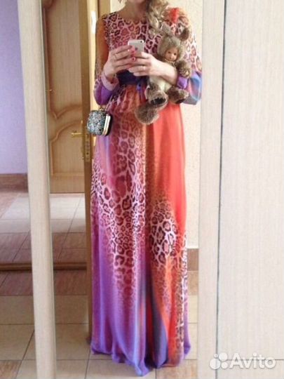 Вечернее платье в пол 44-46