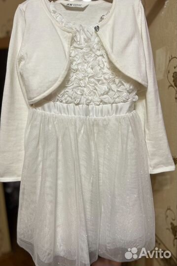 Нарядное платье H&M 122