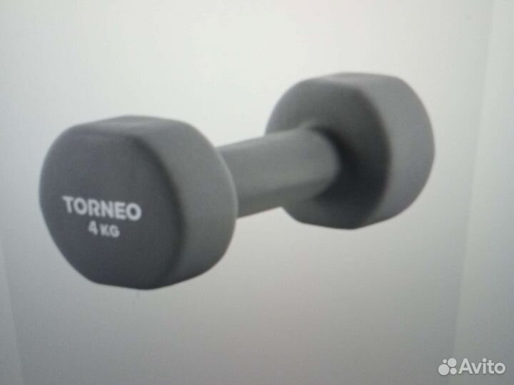 Гиря 12 кг и 2 гантели 4 кг