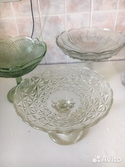 Вазы на ножках, крышечки на заваррик, бюветница