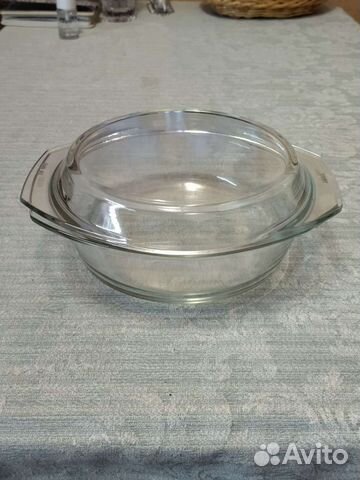 Кастрюля 1,5 л огнеупорное стекло