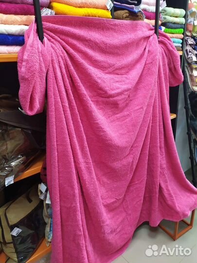 Простынь махровая