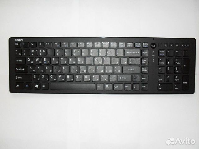 Новая беспроводная клавиатура Sony